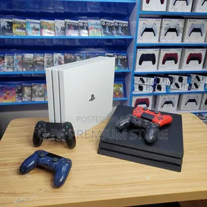 PS4 Pro ከነ 2 ኦሪጅናል ጆይስቲክ - G-Ps Store
