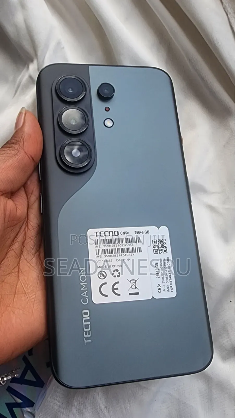 New Tecno Camon 50 Pro 256 GB Black