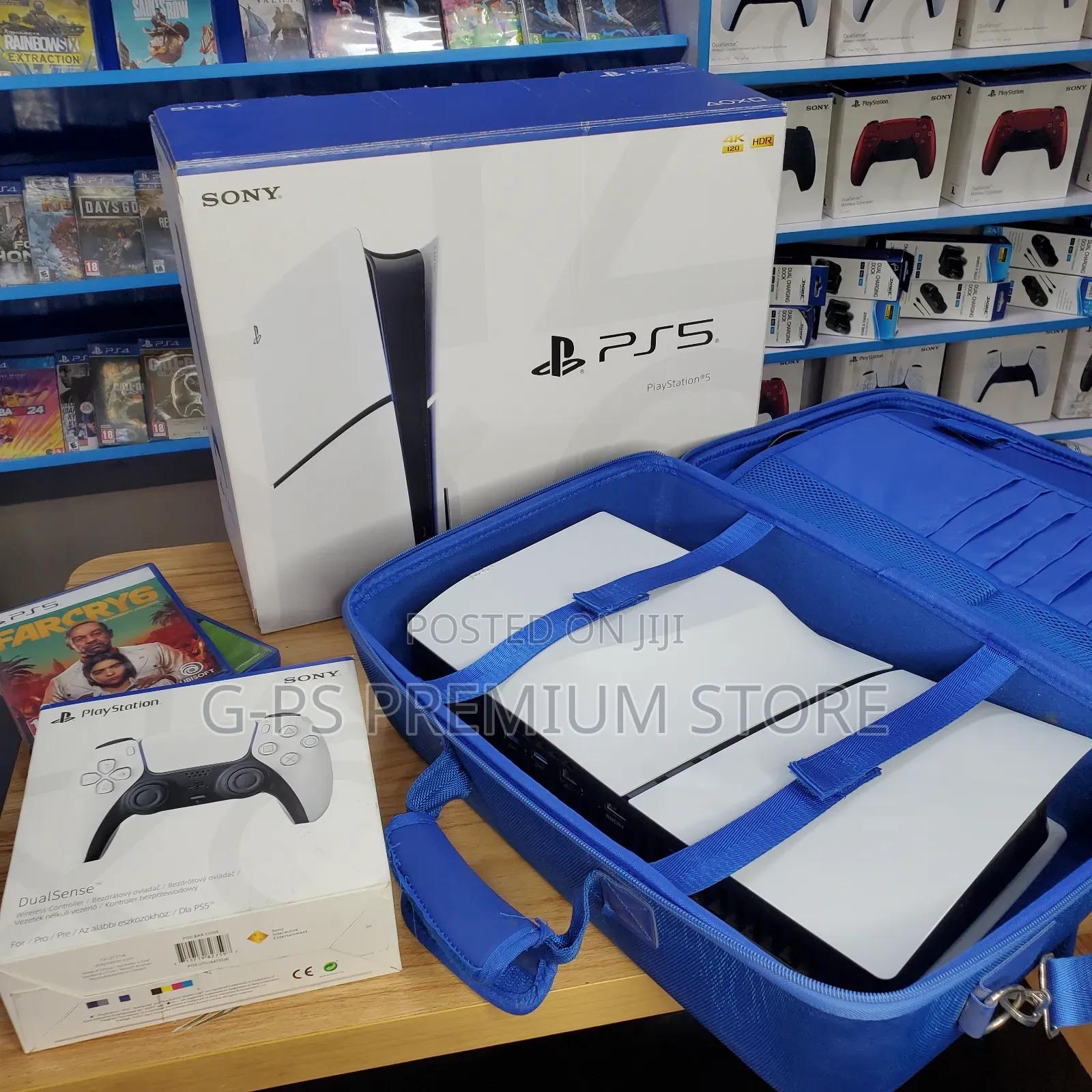 PS5 Slim Brand New ከነ 1 ኦሪጅናል ጆይስቲክ - G-Ps Store