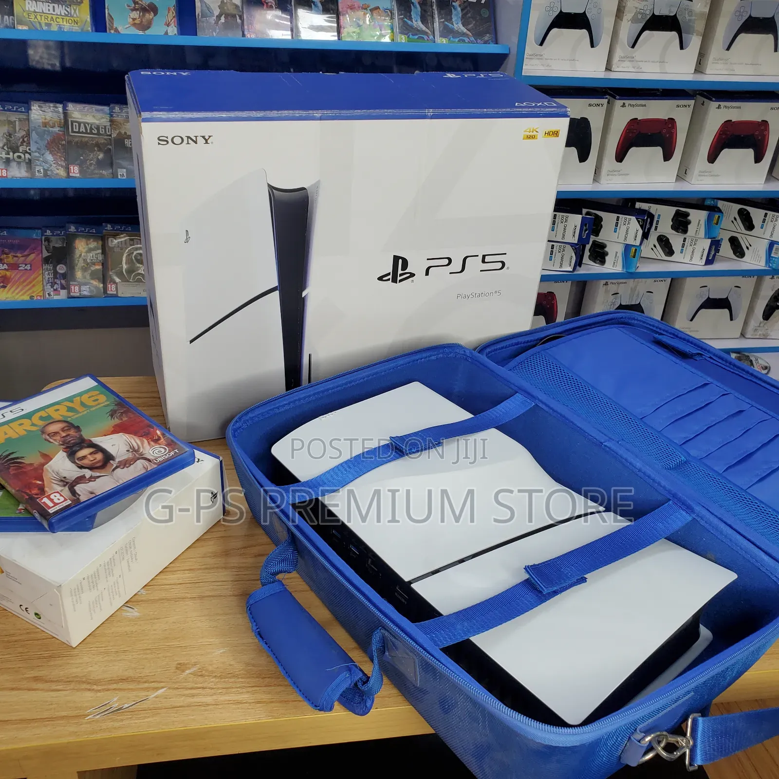 PS5 Slim Brand New ከነ 1 ኦሪጅናል ጆይስቲክ - G-Ps Store