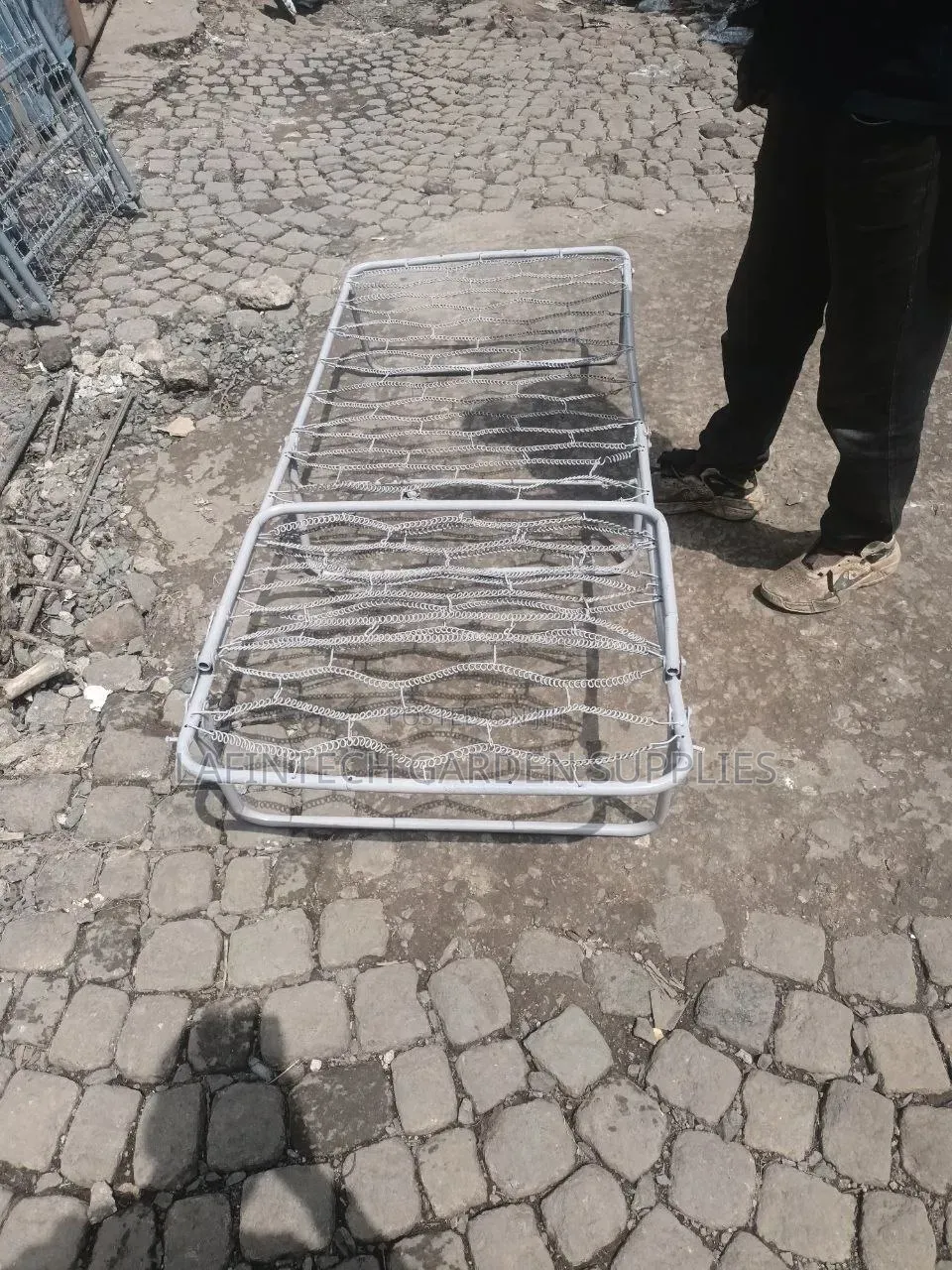 Folding Metal Bed | Portable , ታጣፊ የብረት አልጋ
