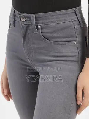 Levi’s Grey Skinny Fit, High Raise Jeans for Women