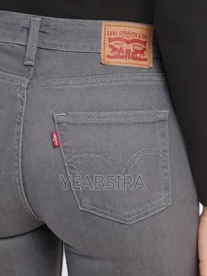 Levi’s Grey Skinny Fit, High Raise Jeans for Women