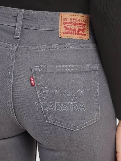 Levi’s Grey Skinny Fit, High Raise Jeans for Women