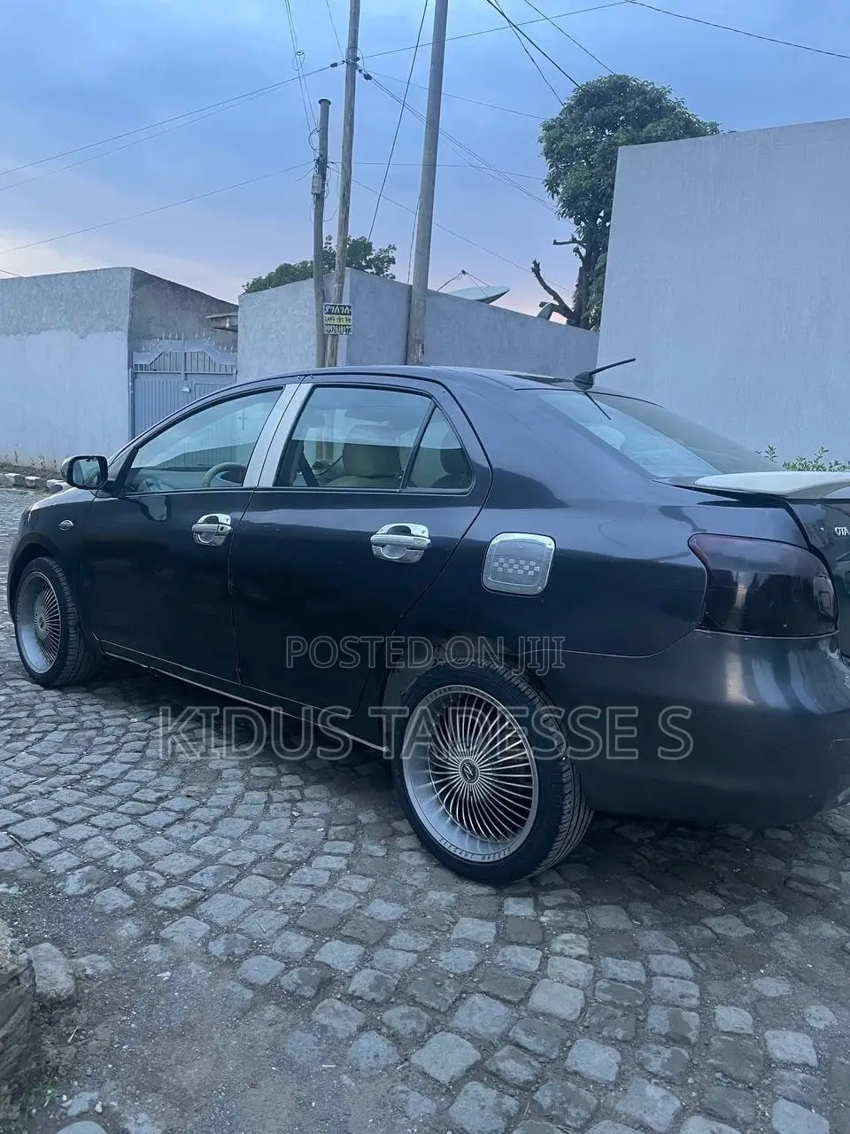 Toyota Yaris Sedan Automatic 2007 Black