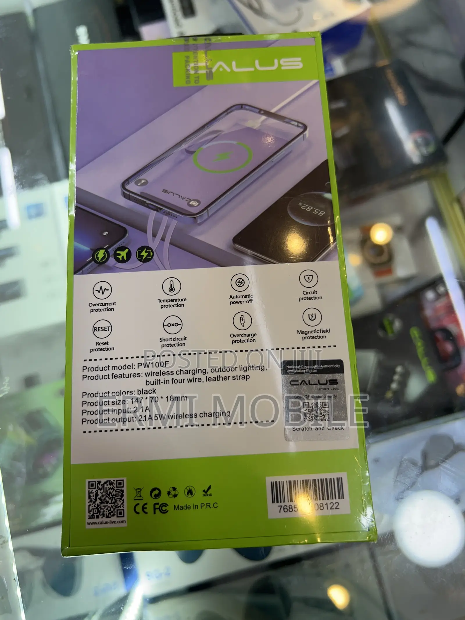 Calus 10000mah Wireless Power Bank