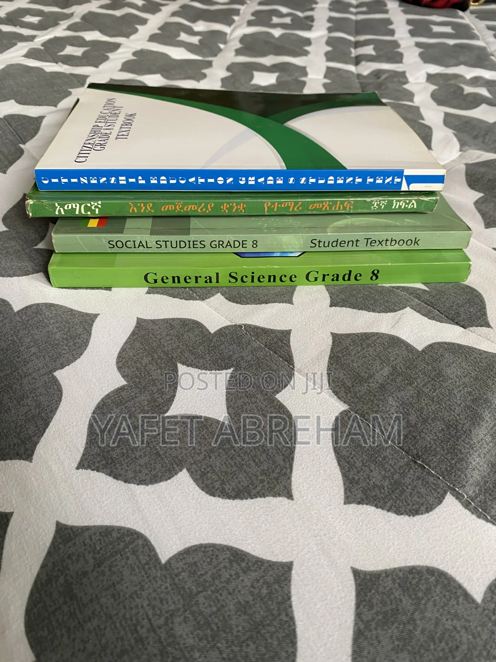 Grade 8 Textbooks — 4 Books