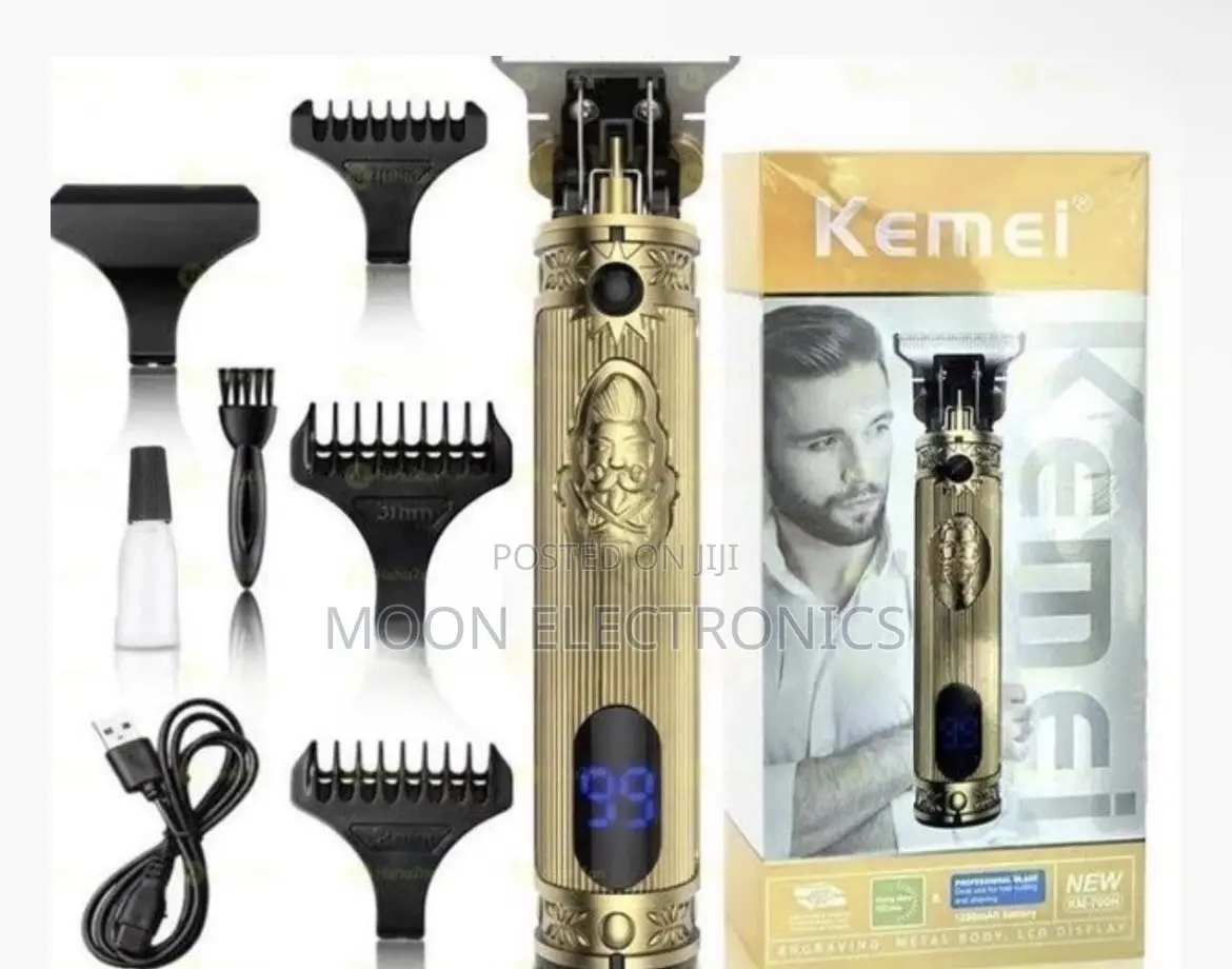 Kemei የፀጉር እና የፂም ማስተካከያ