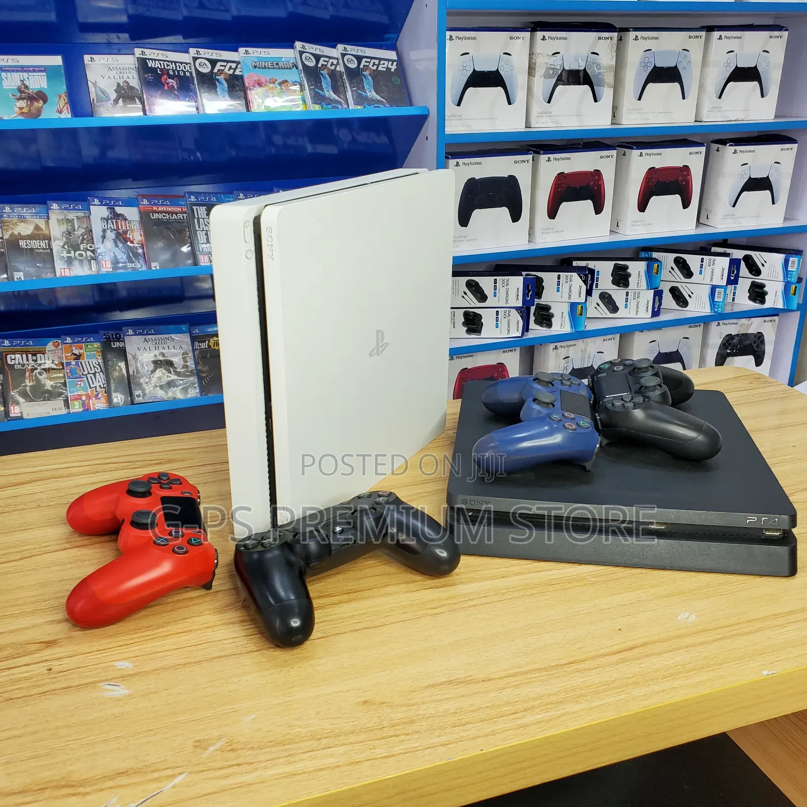 ምርጥ PS4 Slim ከ 2 ጆይስቲክ ጋር - ቤቴሌም ፕላዛ / ሴምሲ