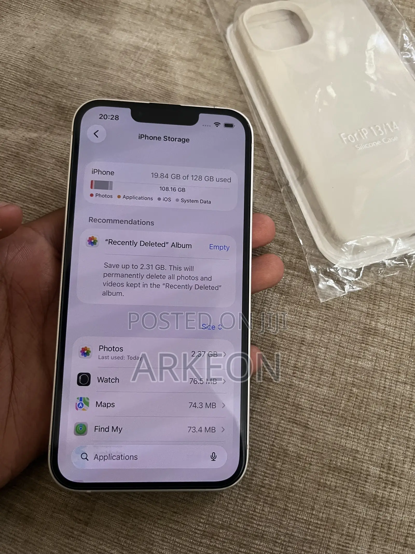New Apple iPhone 13 128 GB White