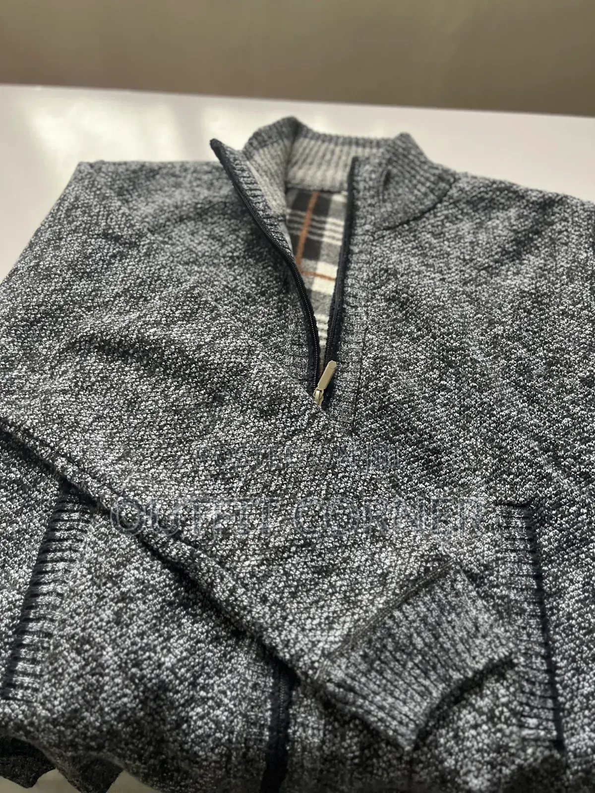 Men's Tich Fabric Sweater Jacket Comfortable Wear