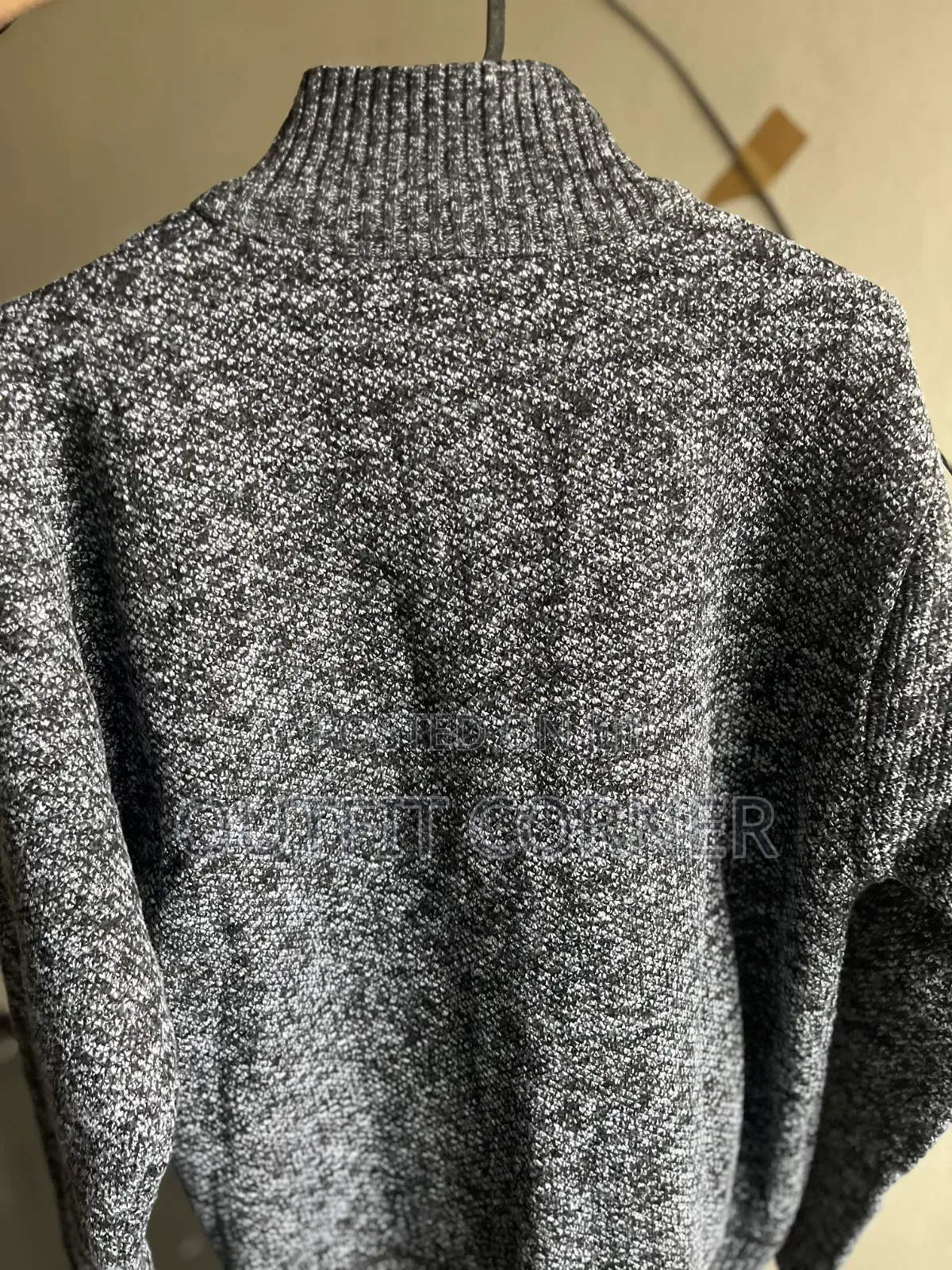 Men's Tich Fabric Sweater Jacket Comfortable Wear