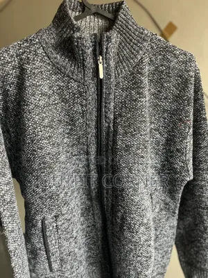 Men's Tich Fabric Sweater Jacket Comfortable Wear
