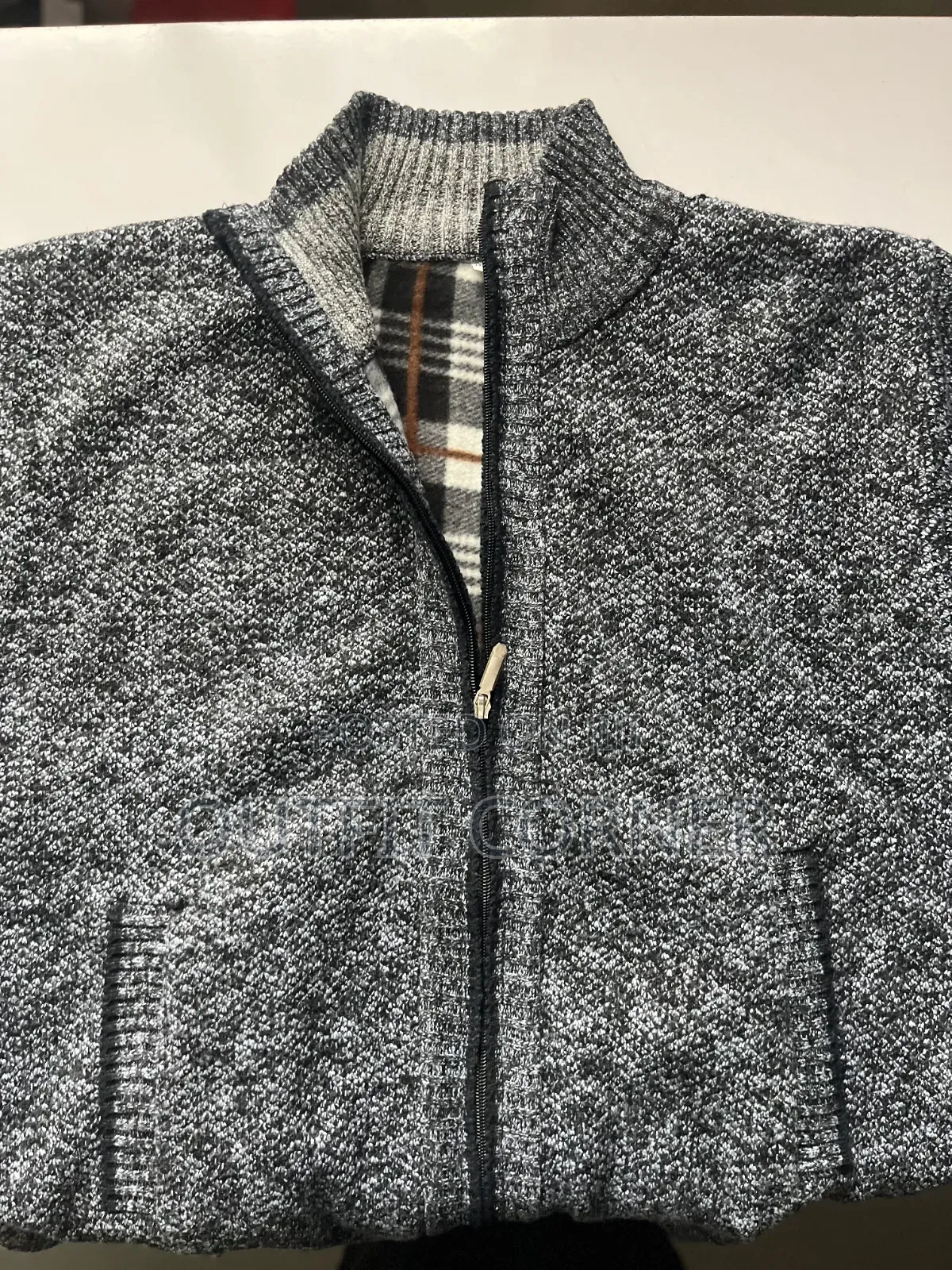 Men's Tich Fabric Sweater Jacket Comfortable Wear