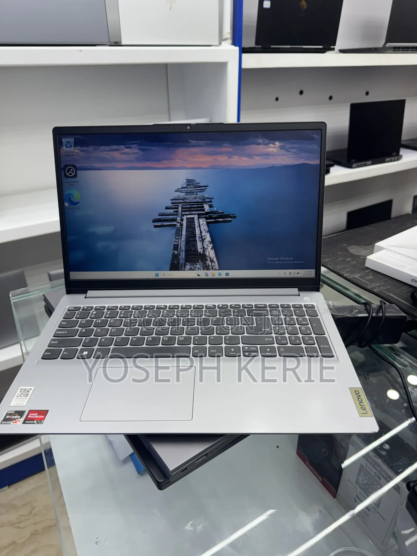 New Laptop Lenovo Ideapad 3 8GB AMD Ryzen 5 SSD 512GB