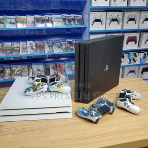 ያልተፈታ PS4 Pro ከ FC 26 እና 2 ኮንትሮለር ጋር