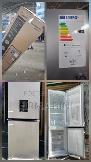 አዲስ ሚዲያ ፍሪጅ በብዛት ዋጋ MDRB424FGN50DW /308l - 174,000 Birr