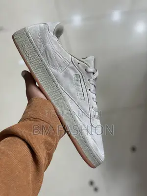 Reebok Mens Khaki Suede Casual Low Key