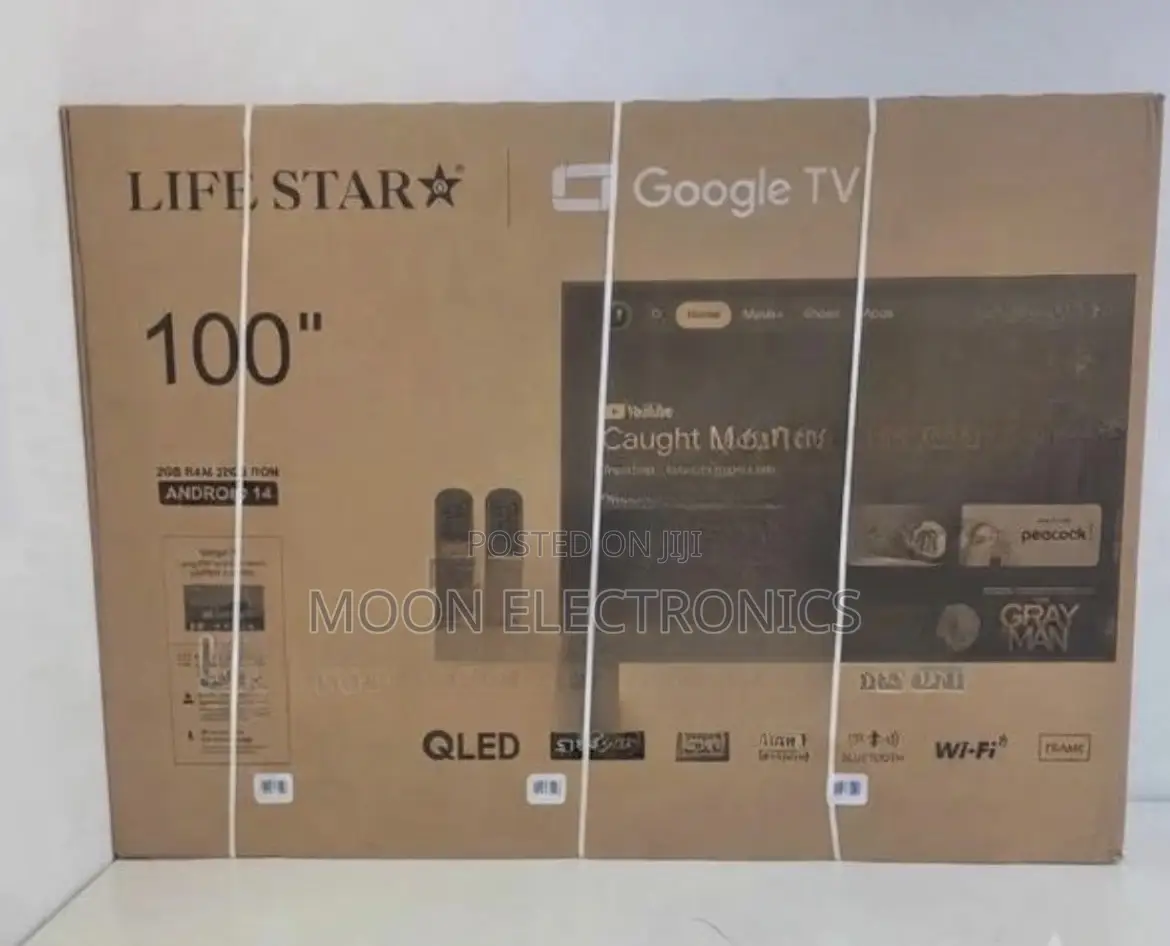 Lifestar 100-Inch Smart Google TV – Uhd Qled