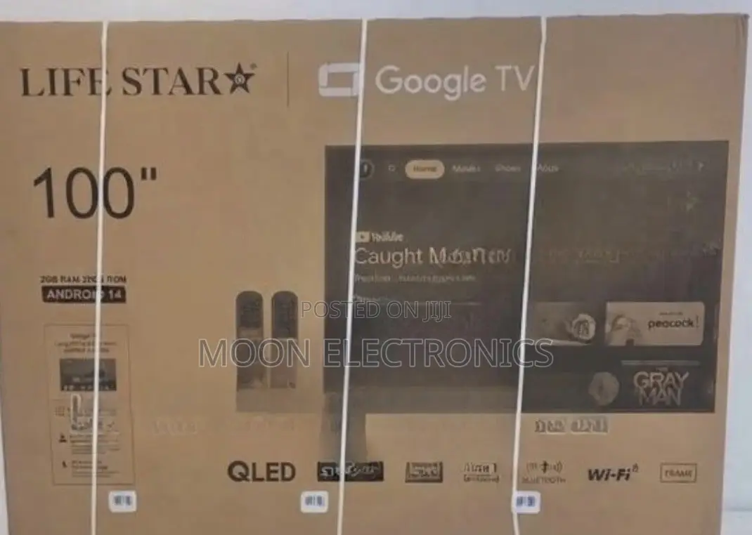 Lifestar 100-Inch Smart Google TV – Uhd Qled