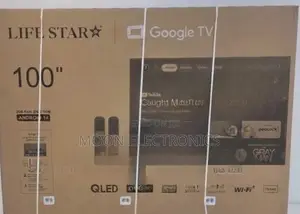 Lifestar 100-Inch Smart Google TV – Uhd Qled