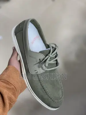 Mens Casual Laced Loafer Khaki Color