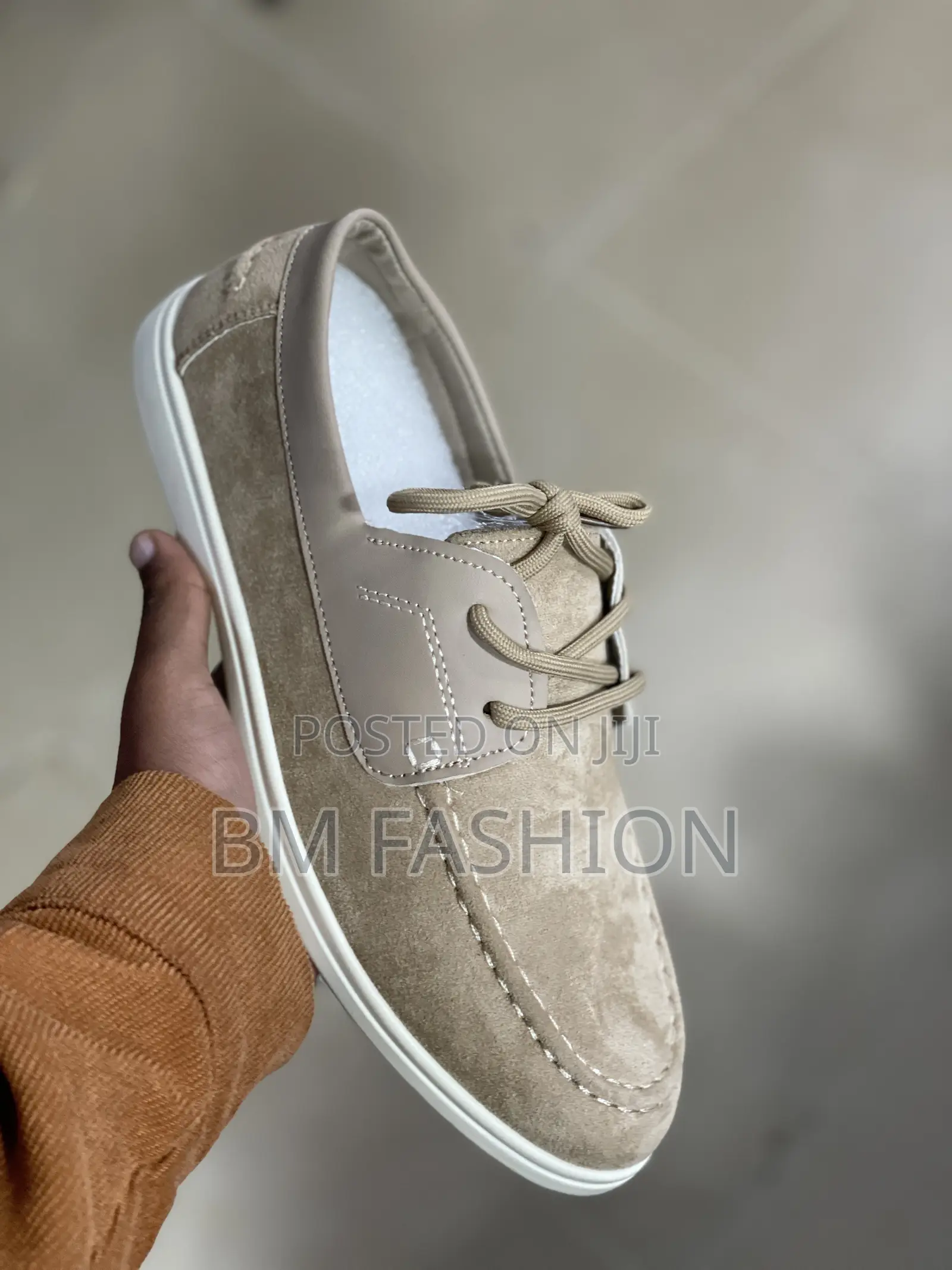 Lightweight Khaki Loafers Mens Everyday Wear