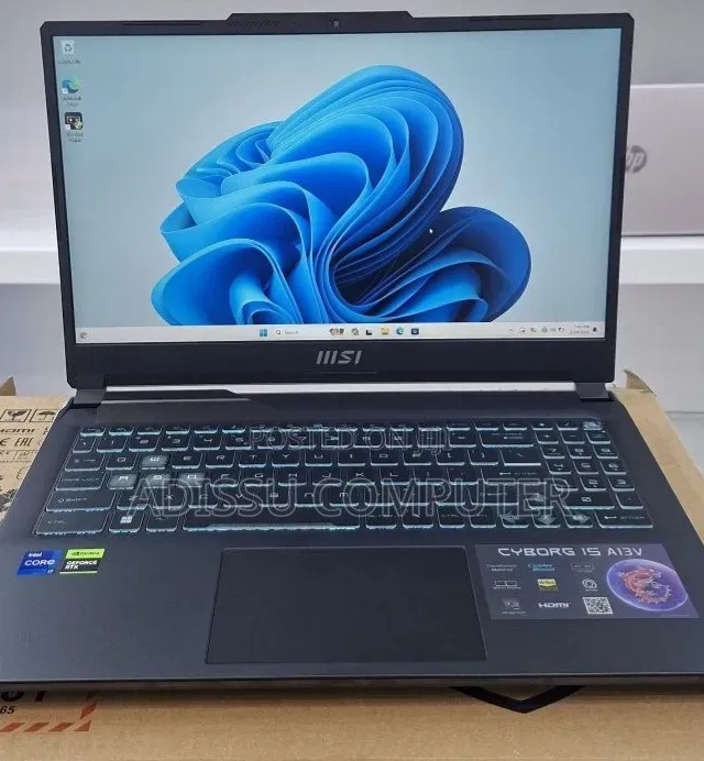 New Laptop MSI Cyborg 15 16GB Intel Core i7 SSD 1T