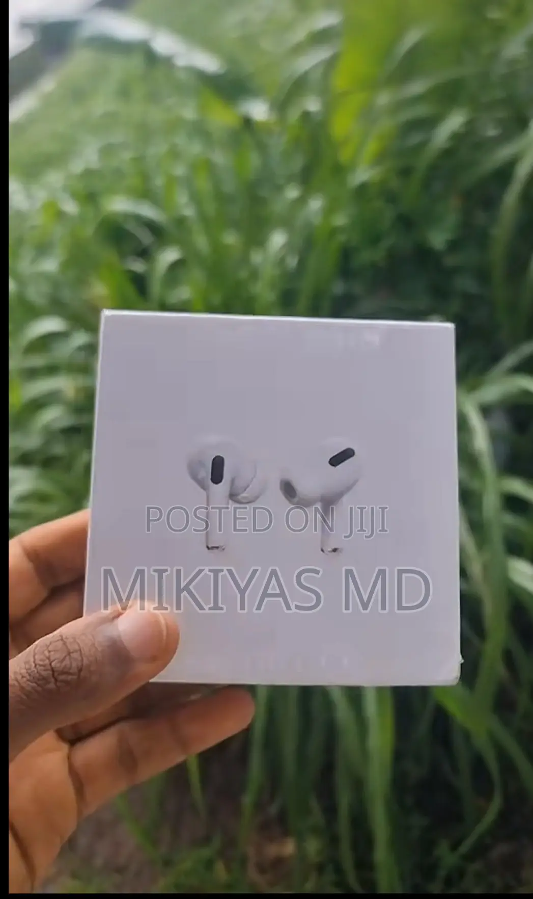 Black and White Airpod