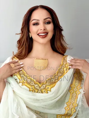 Yellow Color Habesha Dresses