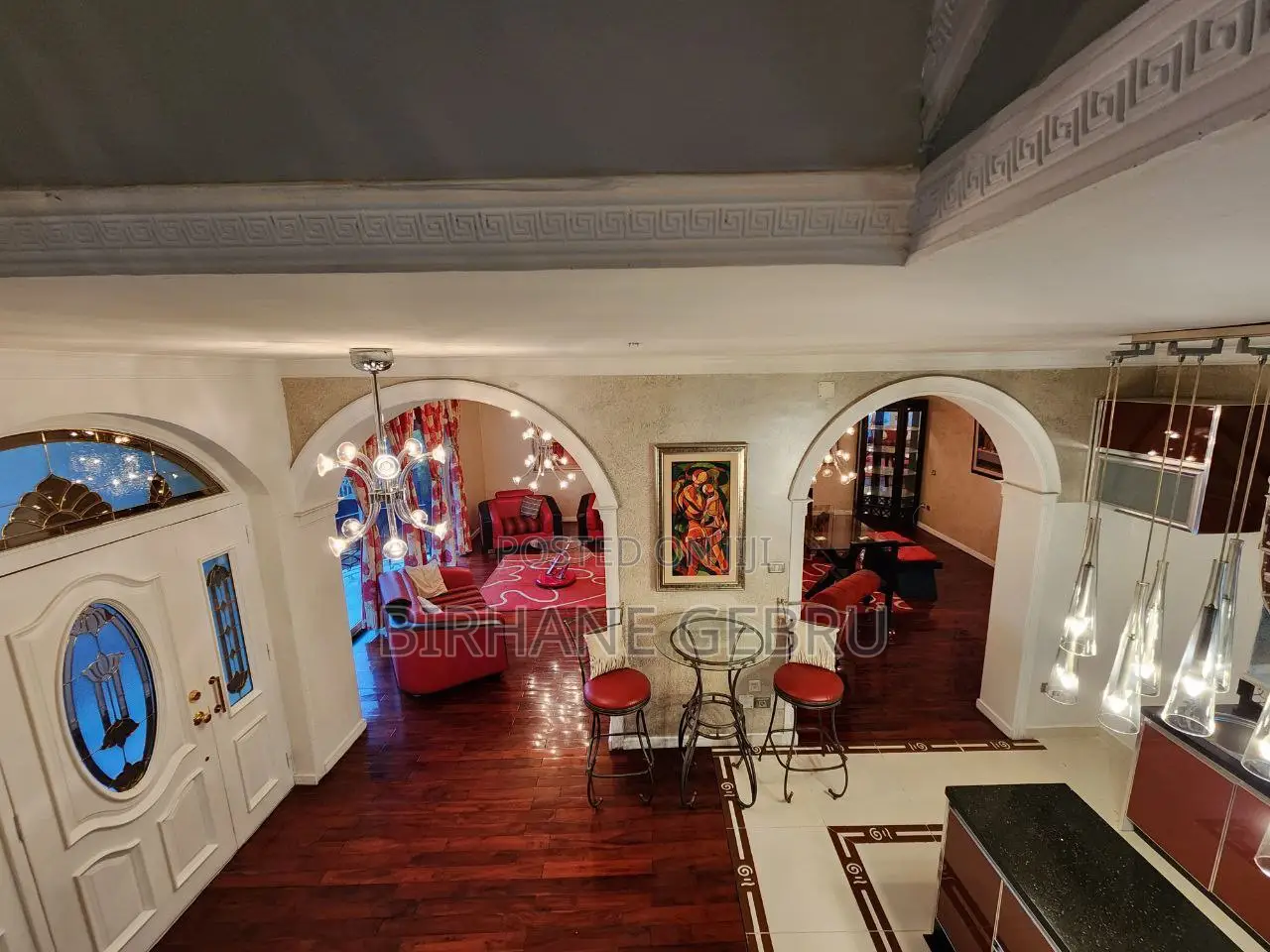 Furnished 7bdrm House in G+2 Fernished House, Bole for rent