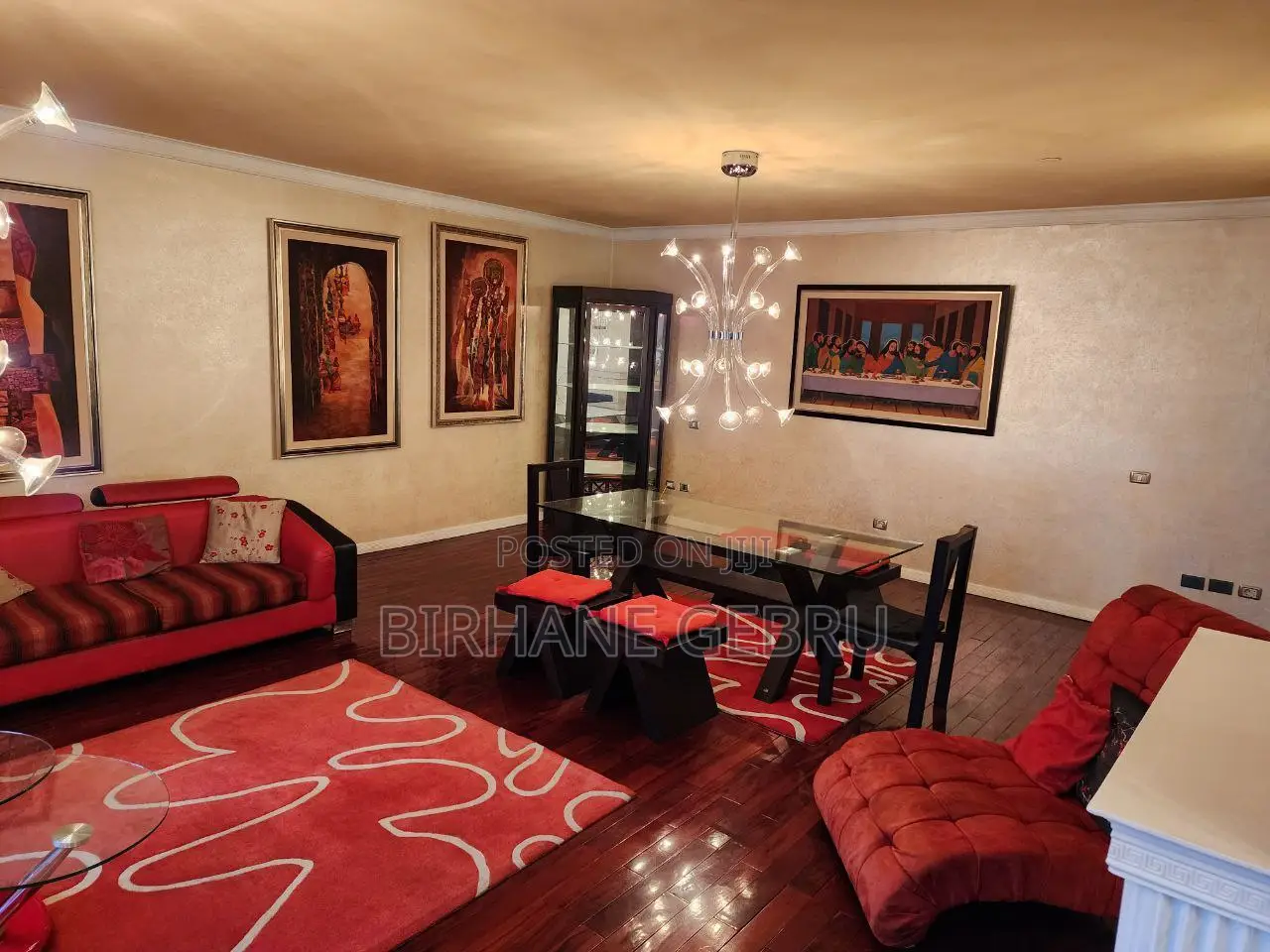 Furnished 7bdrm House in G+2 Fernished House, Bole for rent