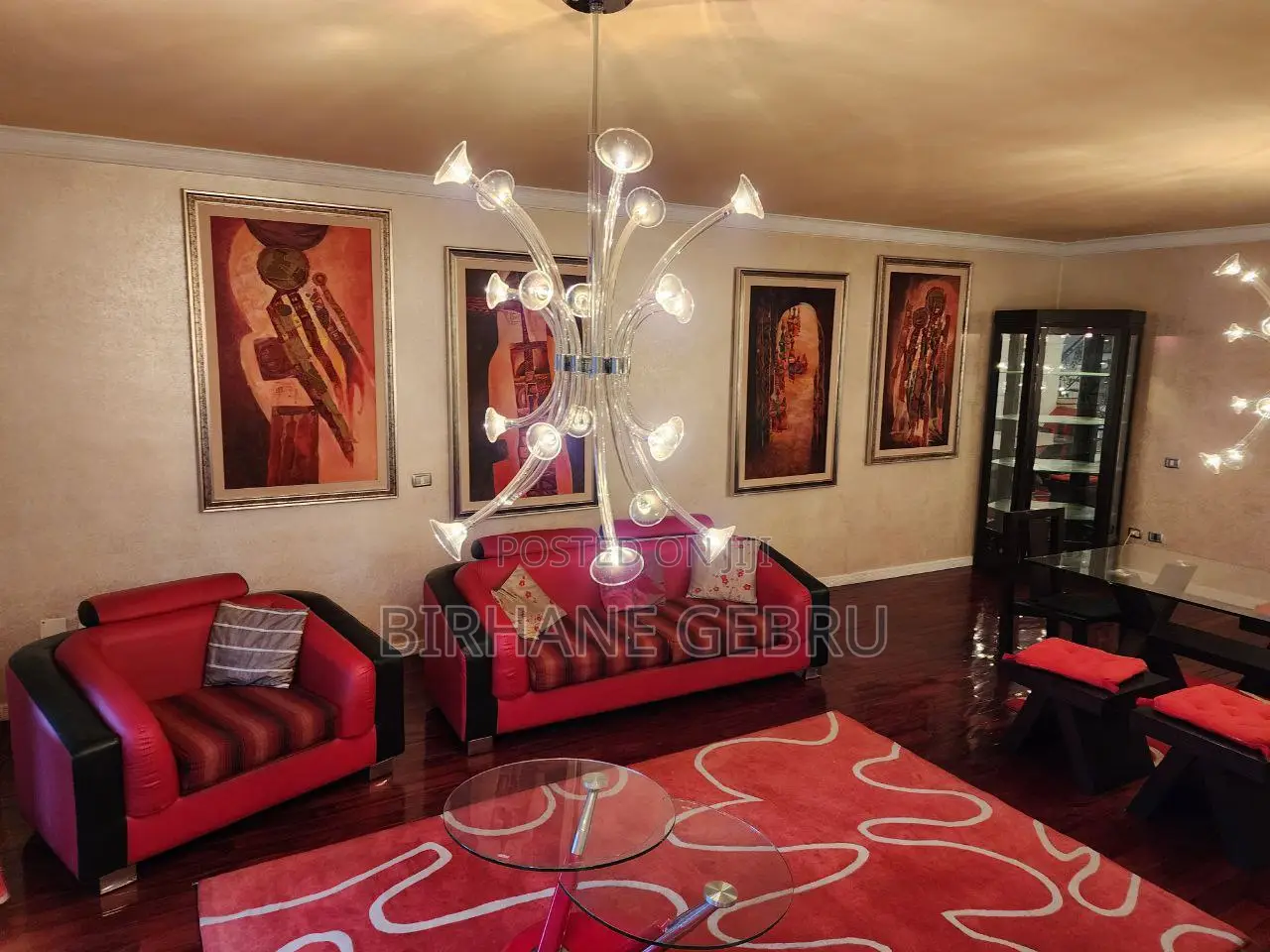 Furnished 7bdrm House in G+2 Fernished House, Bole for rent