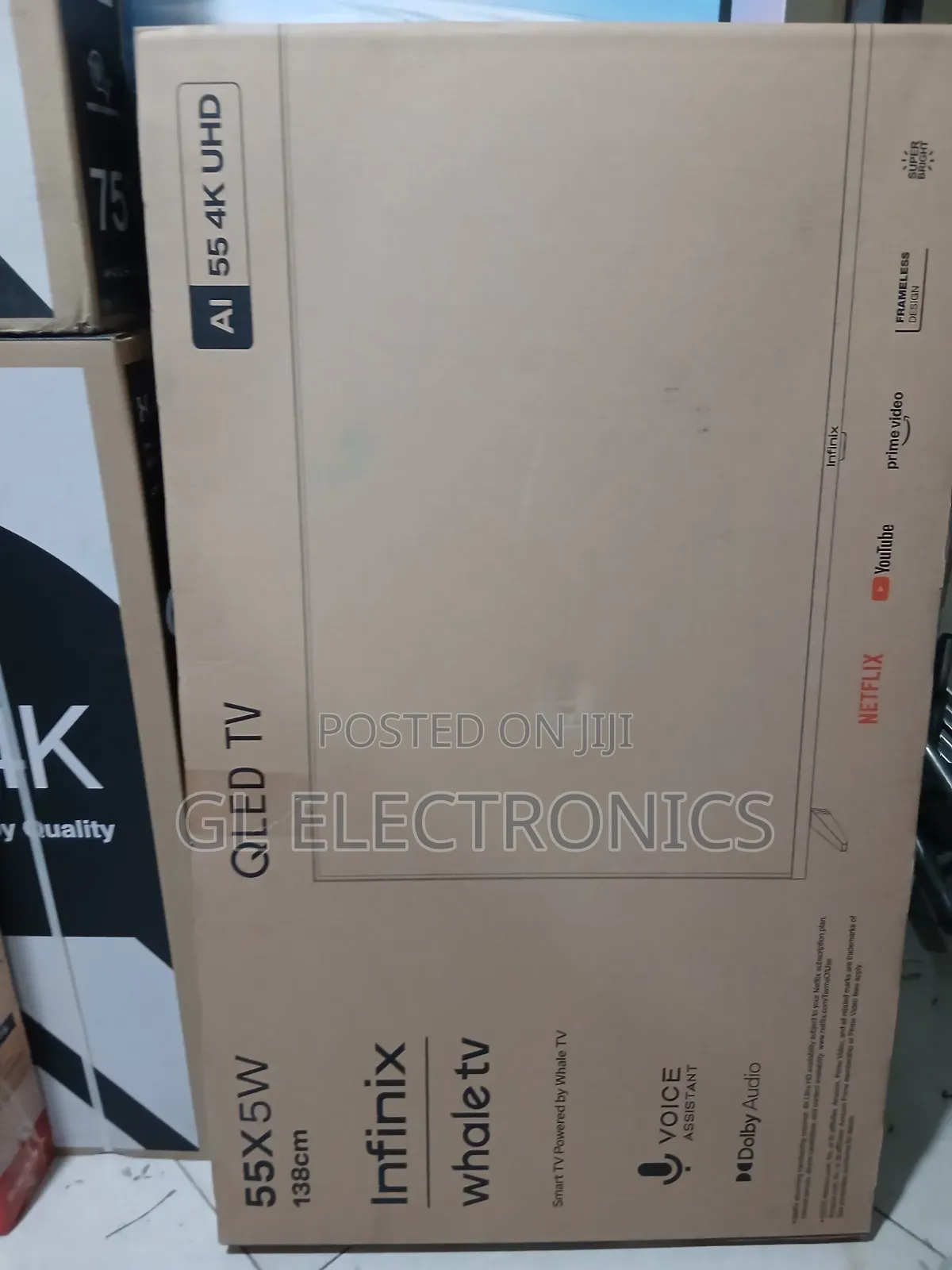 Infinix 55 Inch Framless Newe