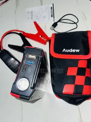 Audew Portable Car Jump Starter Power Bank (1000A Peak / 12800mAh)