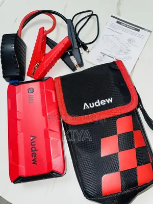 Audew Portable Car Jump Starter Power Bank (1000A Peak / 12800mAh)