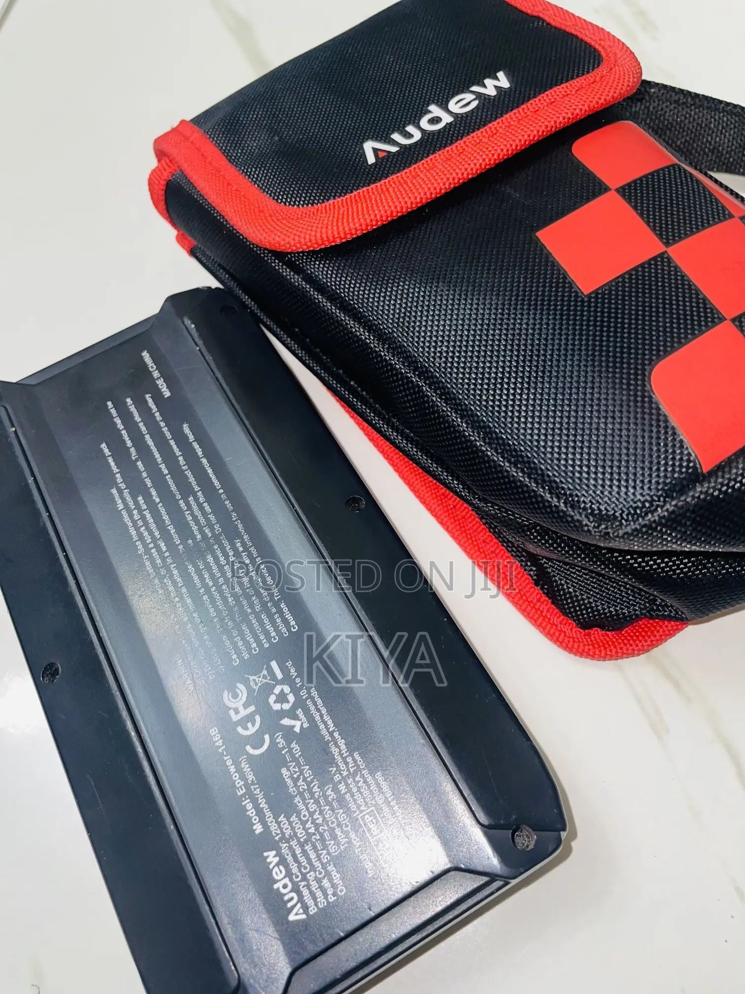 Audew Portable Car Jump Starter Power Bank (1000A Peak / 12800mAh)