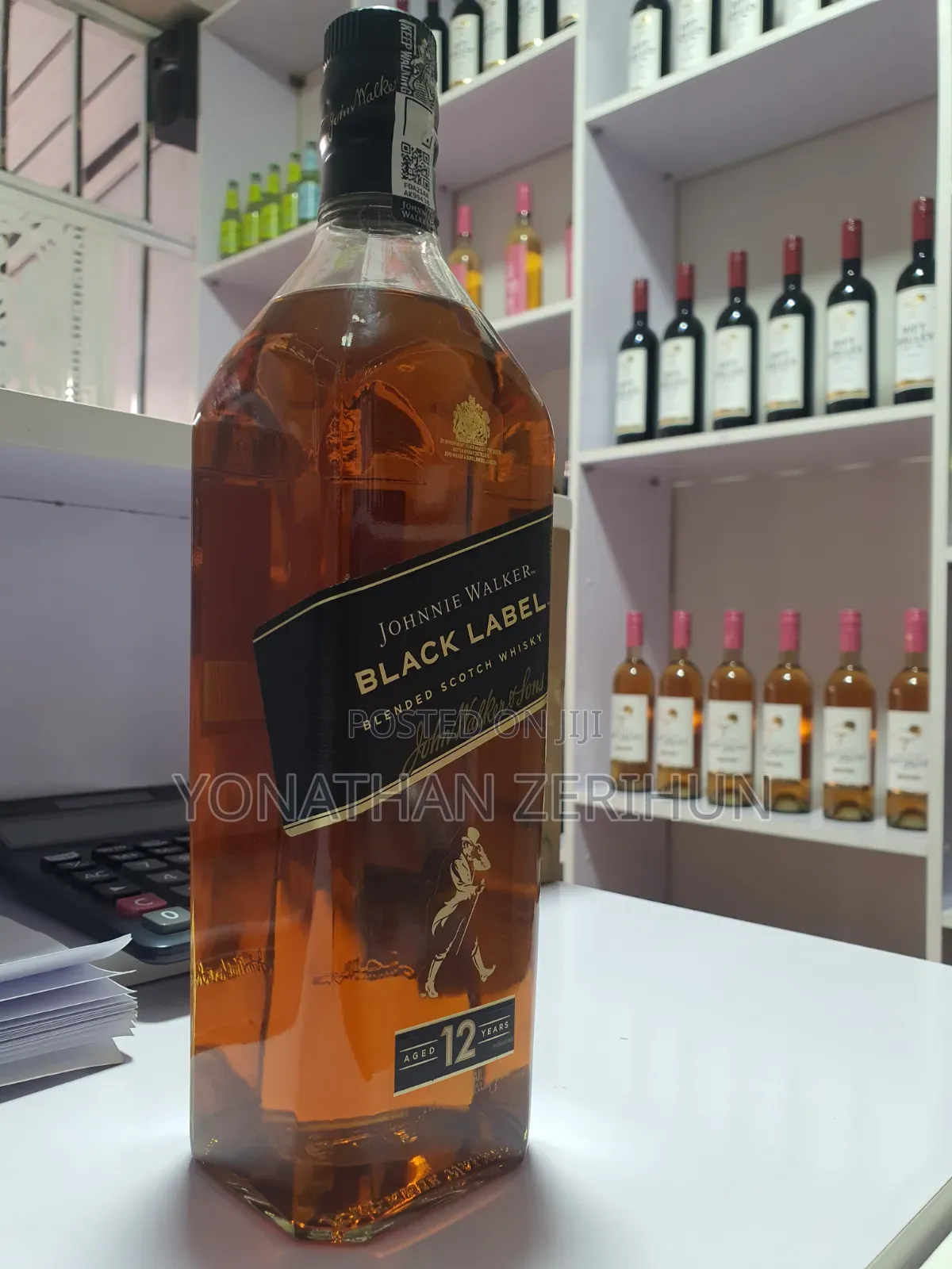 Whiskey Johnnie Walker Black Label