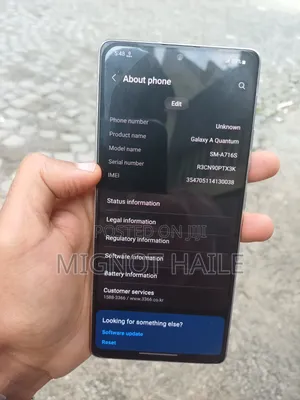 Samsung Galaxy A71 5G 128 GB Silver