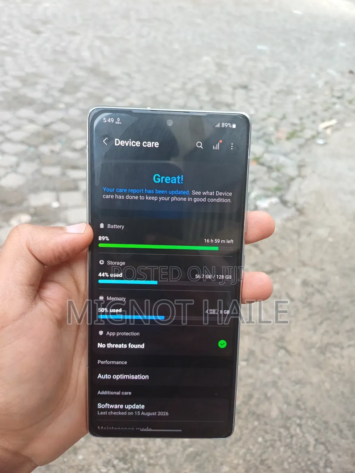 Samsung Galaxy A71 5G 128 GB Silver