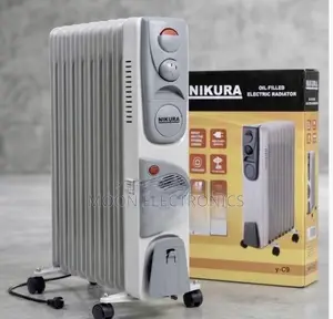 Nikura Y-C9 9-Fin Oil Filled Electric Radiator