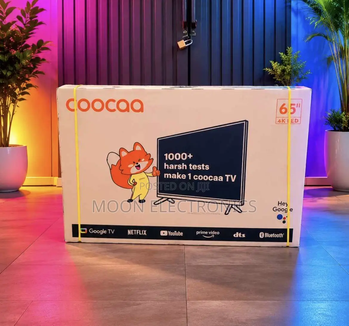 Coocaa 65-Inch Smart Google TV
