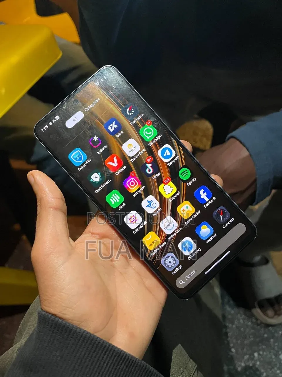 New Realme Narzo 50 5G 128 GB Yellow