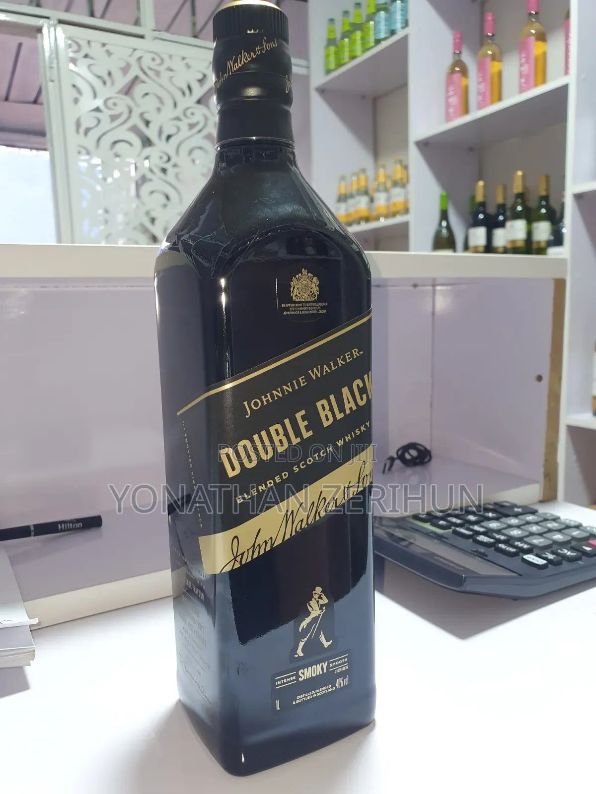 Whiskey Johnnie Walker Double Black Label