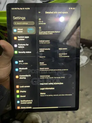 Realime Pad 55 Ultra Max 256 GB Gray