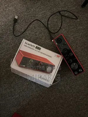 3rd Generation Focusrite Scarlett 2i2 Sound Card