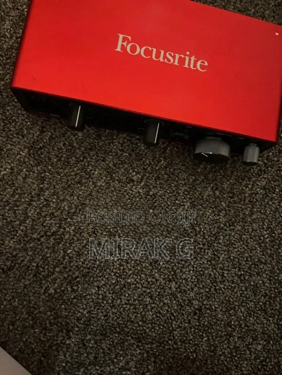 3rd Generation Focusrite Scarlett 2i2 Sound Card