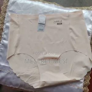 Women’s Seamless High-Waist Panty – Light Pink