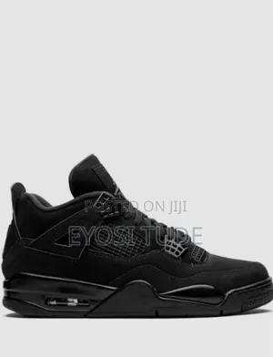 Jorda 4 Cat Black
