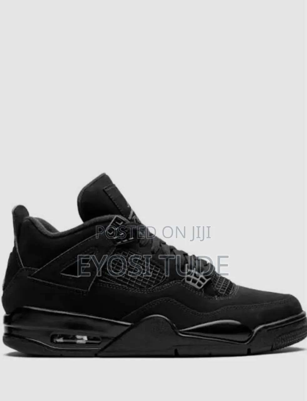 Jorda 4 Cat Black
